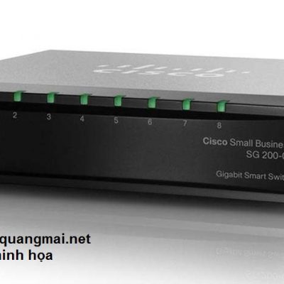 CISCO SLM2008PT-EU/SG200-08P 8-port Gigabit PoE Smart Switch