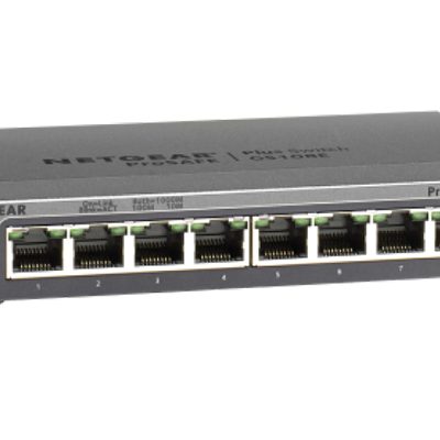 8-Port Gigabit Ethernet Plus Switch NETGEAR GS108E