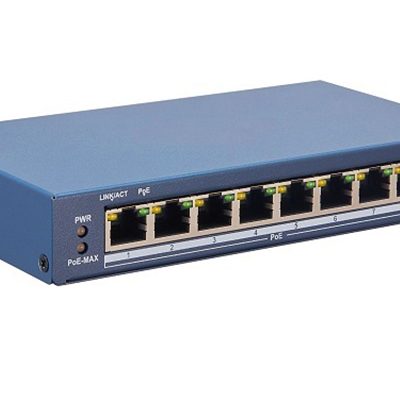 8-Port 10/100Mbps PoE and 1 port gigabit Switch PoE HDPARAGON HDS-SW1309POE-EI