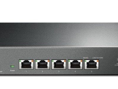5-Port 10G Multi-Gigabit Desktop Switch TP-Link TL-SX105