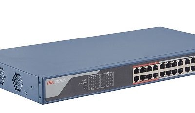 24 Port Fast Ethernet Smart POE Switch HIKVISION DS-3E1326P-EI