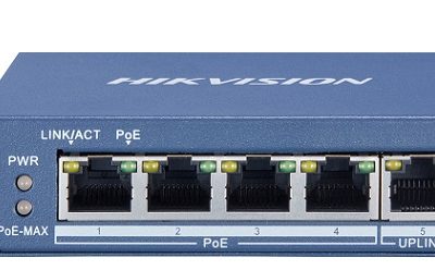 Switch cấp nguồn PoE 4 Port Gigabit HIKVISION DS-3E0505P-E/M
