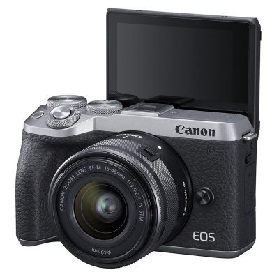 Máy ảnh Canon EOS M6 Mark II Kit EF-M15-45mm F3.5-6.3 IS STM (chính hãng )
