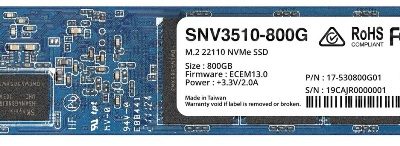 Ổ cứng SSD Synology SNV3510-800G