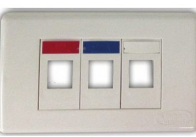 Mặt nạ 1 port Faceplate Kit COMMSCOPE (760245388)
