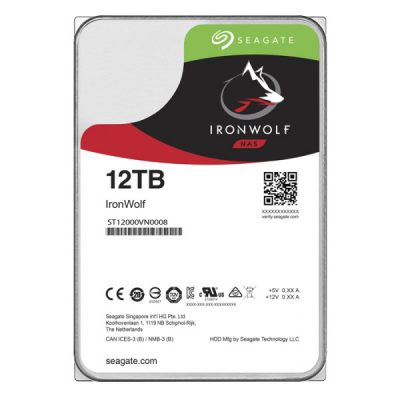 Ổ cứng HDD Seagate IronWolf HDD 3.5″ ST12000VN0008