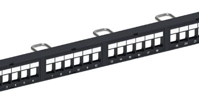Patch panel 24 port COMMSCOPE CAT5E (760237040/9-1375191-2)