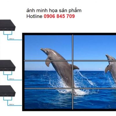 Commercial Seamless Matrix Switch & Video Wall Controller KVSMW0404K3