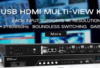 Kinan Rackmount KVM over IP Switches HT1108