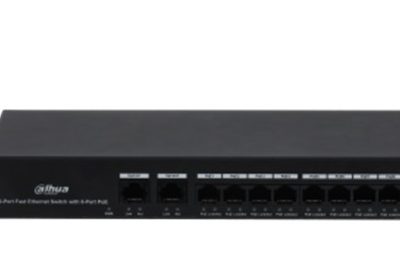 10-Port Fast Ethernet Switch with 8-Port PoE Dahua DH-PFS3010-8ET-65