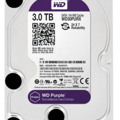 Ổ cứng chuyên dụng 3TB Western Purple WD30PURX