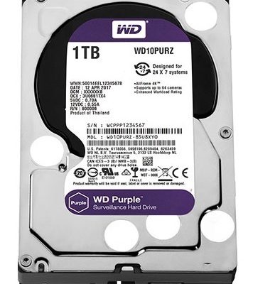 Ổ cứng chuyên dụng 1TB Western Purple WD10PURZ