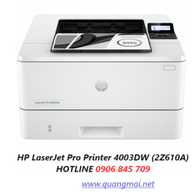 HP LaserJet Pro Printer 4003DW (2Z610A)