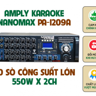 Amplifier KaraOke Nanomax PA-1209A