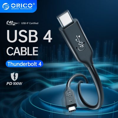 Cáp Data USB 4.0 – 8K TypeC Orico U4C03-BK-BP