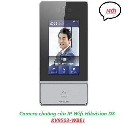 Camera chuông cửa IP Wifi Hikvision DS-KV9503-WBE1