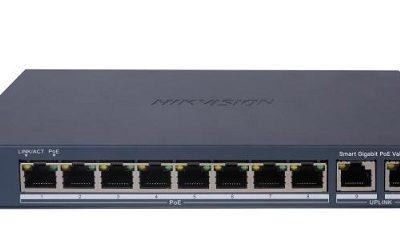 Switch quản lý PoE 8 Port Gigabit Hikvision DS-3E1510P-EI/M