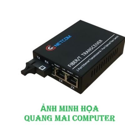 Chuyển đổi quang điện PoE 10/100/1000Mbps GNETCOM GNC-6102GE-20B
