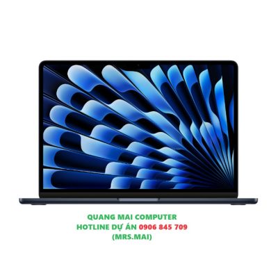 Laptop Apple MacBook Air M3 8GB/256GB Midnight MRXV3SA/A
