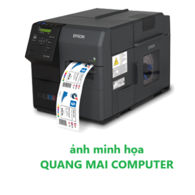 C31CD84361 Máy in tem nhãn màu Epson Colorwork TM-C7510G-361