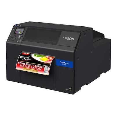 C31CH77106E1 Máy in tem nhãn màu decal Epson ColorWorks CW-C6550A