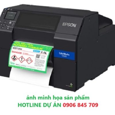C31CH76106E2 Máy in tem nhãn decal Epson ColorWorks C6050A