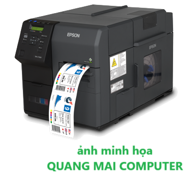 C31CD84101 Máy in tem nhãn decal Epson ColorWorks TM-C7510-101