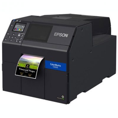 C31CH76106E1 Máy in tem nhãn màu decal Epson ColorWorks CW-C6050A