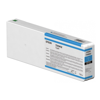 C13T55K200 Mực màu xanh Epson SC-P9000/8000/7000/6000 CYANIC 700ML