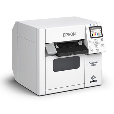 C31CK03106E1 Máy in tem nhãn màu Epson Colorworks CW-C4050 (BK)