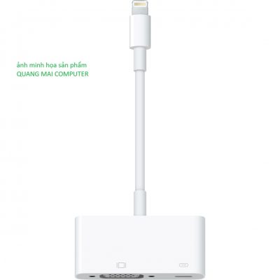 Cáp Apple Adapter Lightning to VGA (MD825ZA/A)