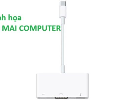 Cáp chuyển đổi Apple USB-C VGA Multiport Adapter (MJ1L2ZP/A)