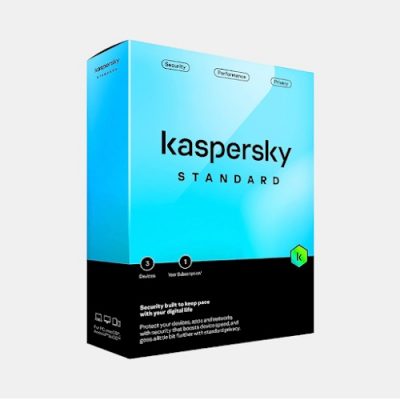 Bản quyền phần mềm Kaspersky Standard SEA 1-Dvc 1Y Bs RP (KL10414UCFS)