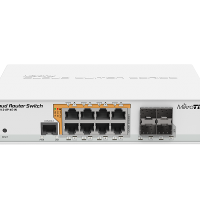 Cloud Router Switch Mikrotik CRS112-8P-4S-IN