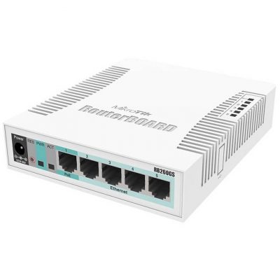 Switch Mikrotik RB260GS (CSS106-5G-1S)