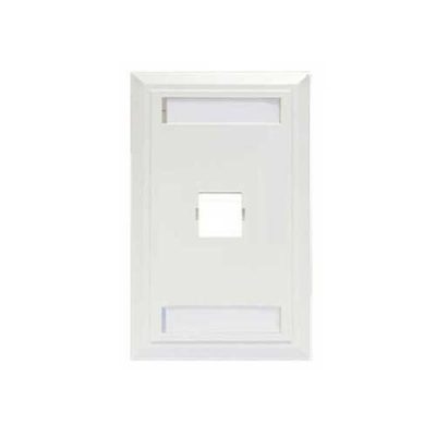 Mặt ổ cắm mạng Faceplates 124-15101WH Norden