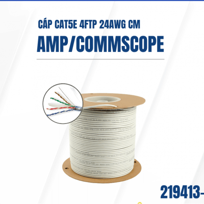 Cáp cat5e 4FTP 24AWG CM Commscope 219431-2