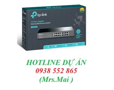 Thiết bị chuyển mạch TP-Link TL-SG1016D