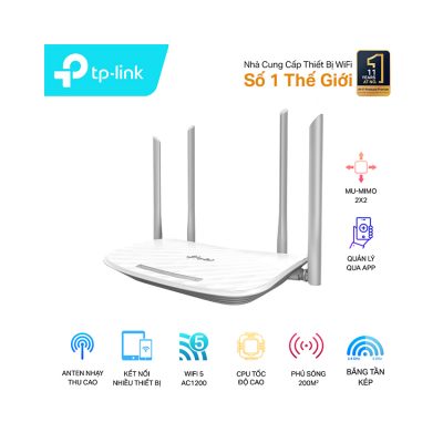 Thiết bị thu phát vô tuyến băng tần 2,4/5 GHz TP-Link Archer C50