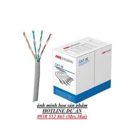 Cáp mạng Cat 5e HIKVISION DS-1LN5EUEC0