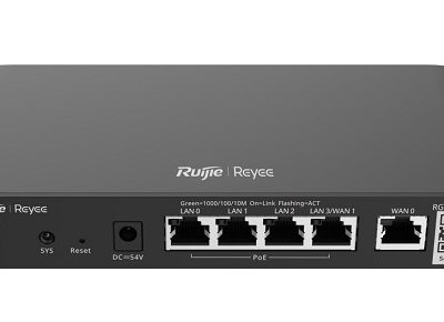 Thiết bị cân bằng tải 5 cổng Ruijie RG-EG105G V3