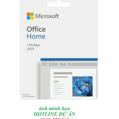 Phần mềm điện tử Microsoft Office Home 2024 All Lng APAC EM Retail Online ESD EP2-06796