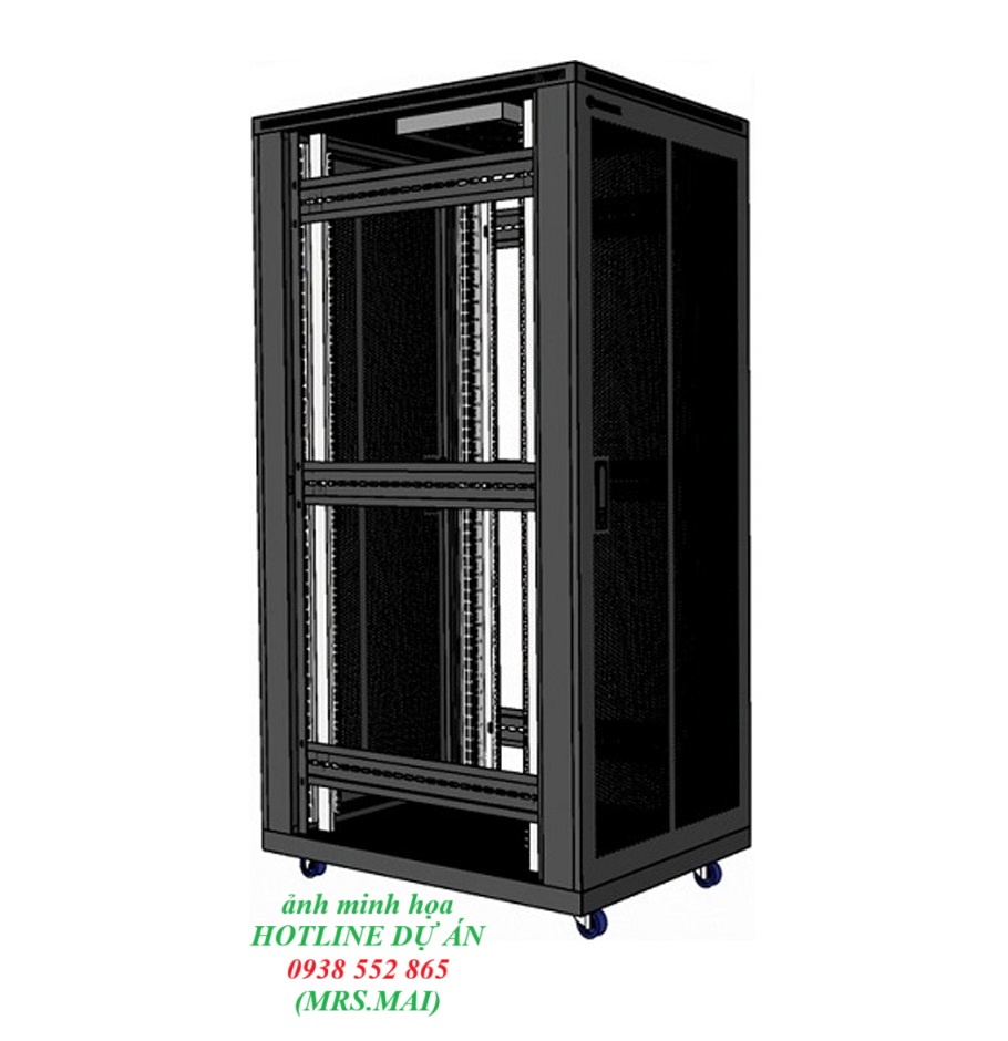 Tủ Rack 42U D1000 ( 2020 x 600 x 1000) ATC42U1000