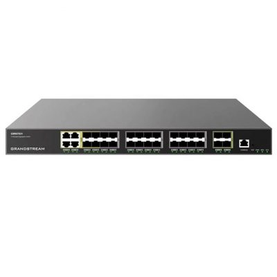 Switch 28 cổng quang layer 3 Grandstream GWN7831