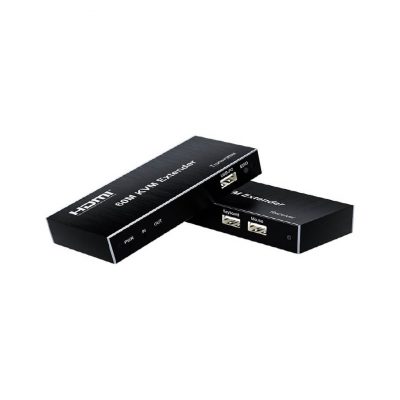 HDTEC HDMI KVM 60M 1080P (Có USB, Audio, LOOP)