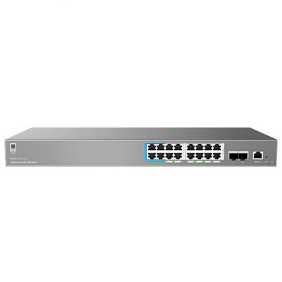 Smart switch 16 cổng PoE layer 2++ Grandstream GWN7802P Pro